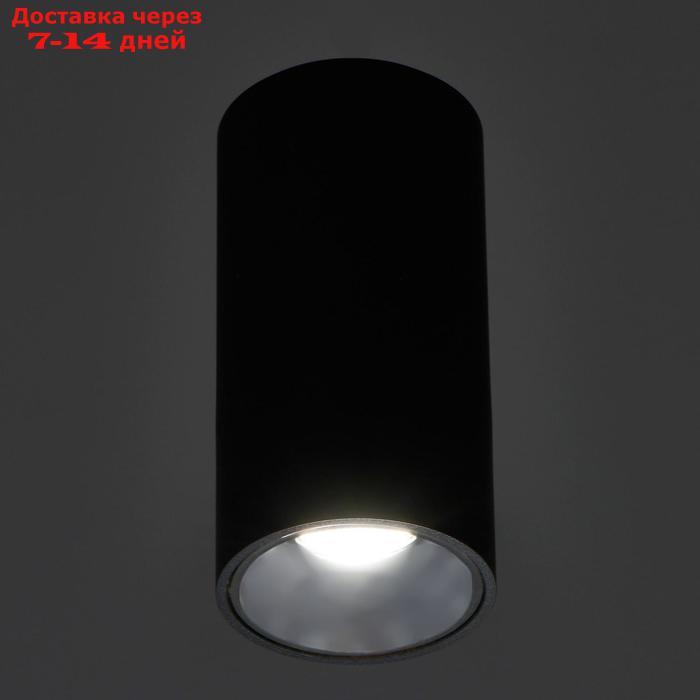 Светильник 671512/1 LED 7Вт черный-серебро 5,5х5,5х10 см - фото 3 - id-p165679223