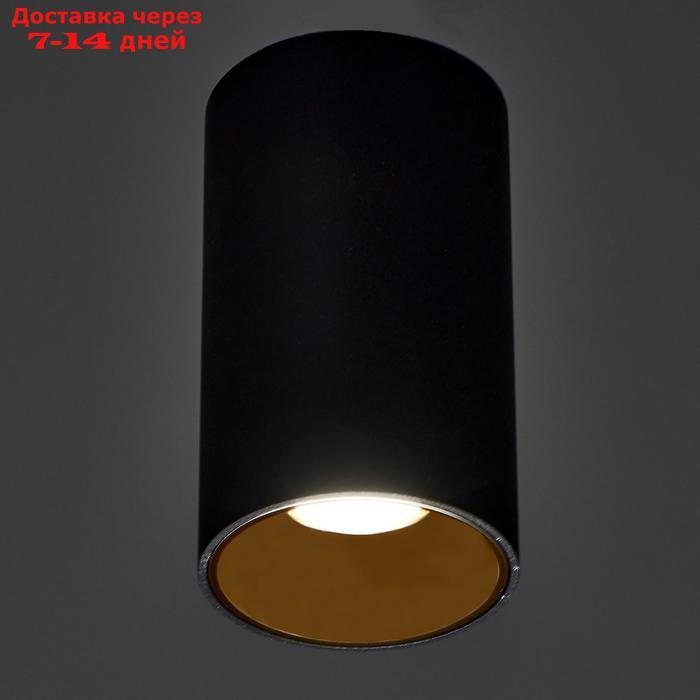 Светильник 671515/1 LED 12Вт черный-золото 7,5х7,5х15 см - фото 3 - id-p165679302