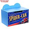 Контейнер-сундук с крышкой SPIDER CAR, цвет синий, фото 4