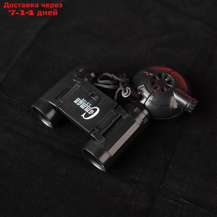 Шпионская игрушка "Набор для слежки", датчик движения и бинокль в комплекте, работает от батареек - фото 4 - id-p174326658