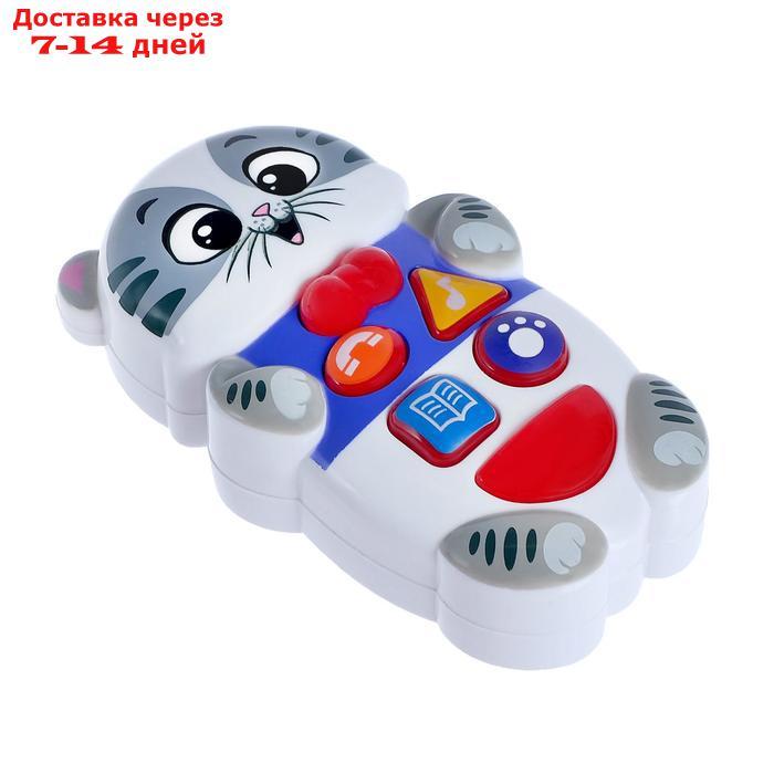 Музыкальная развивающая игрушка "Котёнок", русская озвучка, световые эффекты - фото 2 - id-p136216935