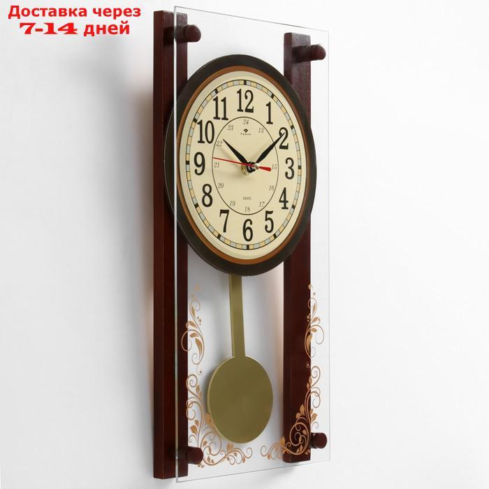Часы настенные с маятником "Лоза", плавный ход - фото 2 - id-p168458394