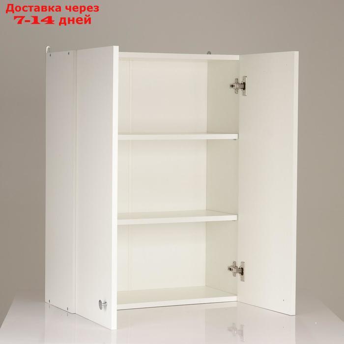 Шкаф навесной 60 х 24 х 80 см, две полки - фото 2 - id-p185681735
