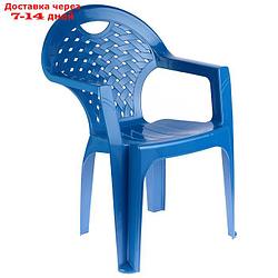 Кресло, 58,5 х 54 х 80 см, цвет синий