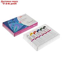 Набор художественных акриловых красок "Сонет", 6 цветов, 46 мл, в тубе