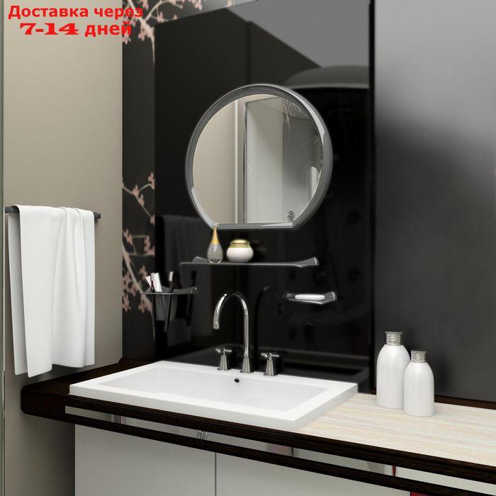 Набор для ванной комнаты "Verona", цвет металлик - фото 2 - id-p185090280