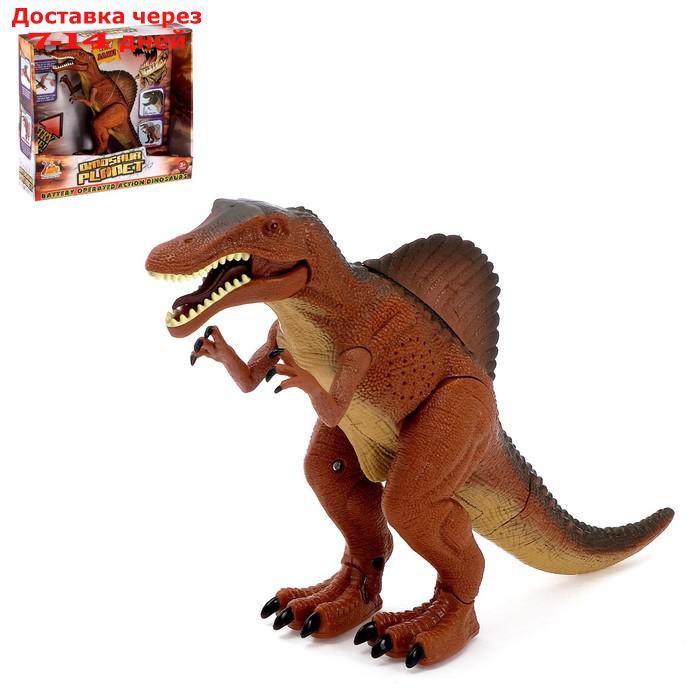 Динозавр "Спинозавр", работает от батареек, световые и звуковые эффекты - фото 1 - id-p170277602