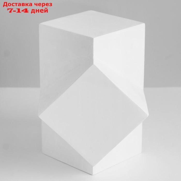 Геометрическая фигура, сечение параллелепипедов "Мастерская Экорше", 20 см (гипсовая) - фото 2 - id-p169428148