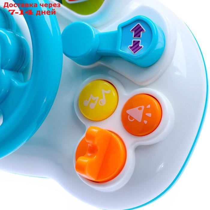 Развивающая игрушка "Весёлый руль", со световыми и звуковыми эффектами - фото 3 - id-p156257894