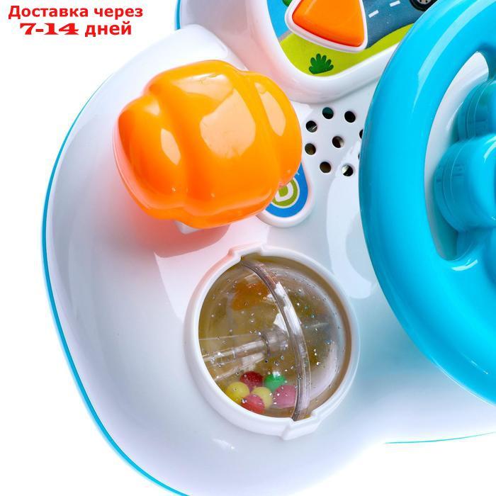 Развивающая игрушка "Весёлый руль", со световыми и звуковыми эффектами - фото 4 - id-p156257894