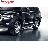 Защита штатных порогов d57 Rival для Lexus LX III рестайлинг 2014-2015,Toyota Land Cruiser 200 рестайлинг