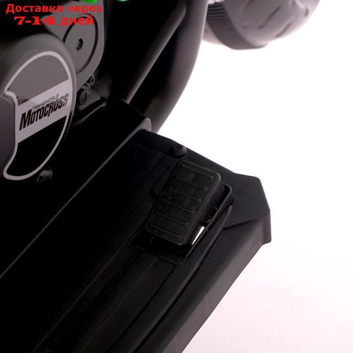 Электромотоцикл "Спортбайк", 2 мотора, цвет чёрный - фото 10 - id-p167528802