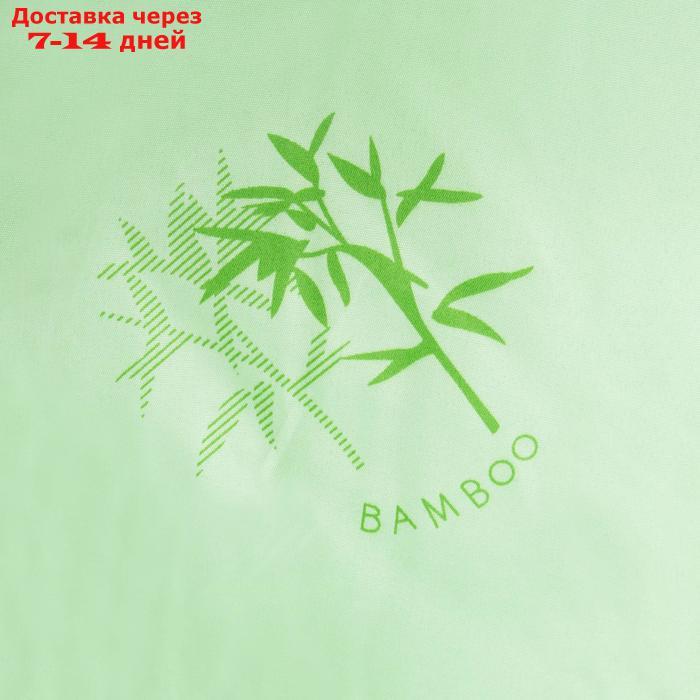 Одеяло Бамбук 140х205 см, полиэфирное волокно 200 гр/м, пэ 100% - фото 3 - id-p137742469