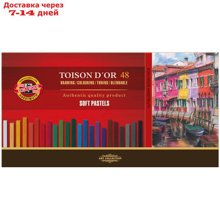 Пастель сухая художественная 48 цветов, Soft Koh-I-Noor TOISON D`OR 8586 - фото 1 - id-p168941999