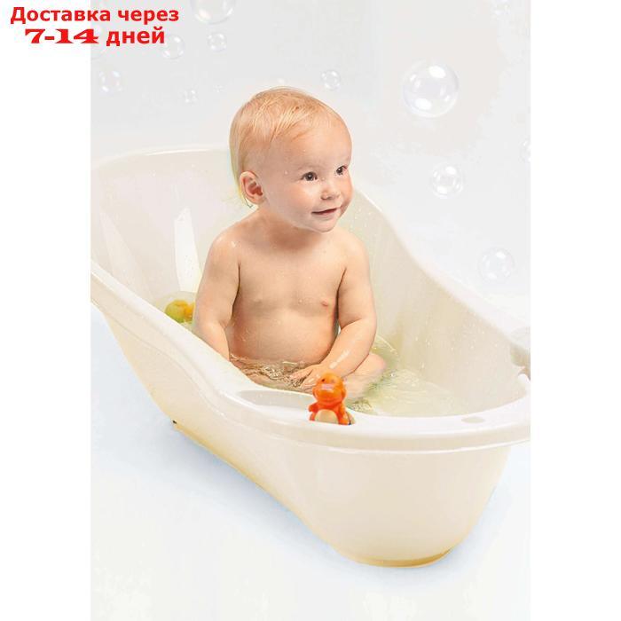 Ванна детская с клапаном для слива воды, цвет бежевый - фото 3 - id-p156246055