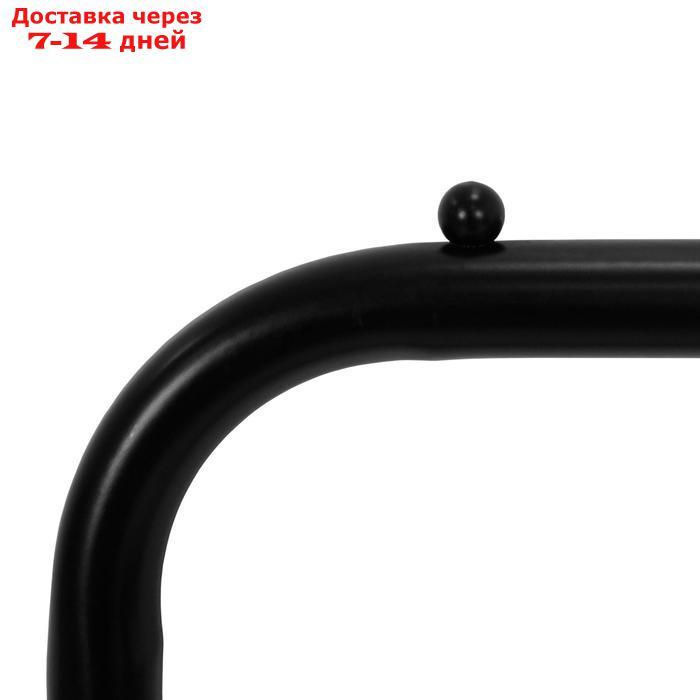 Вешалка гардеробная "Радуга", 89,2×39×154 см, цвет чёрный - фото 4 - id-p185681318