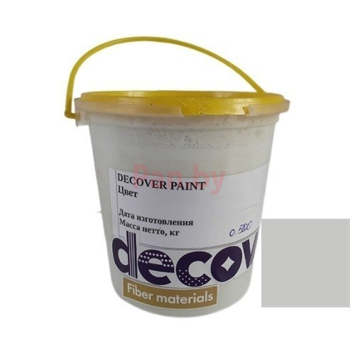 Краска фасадная водно-дисперсионная Decover Paint Silver, 0,5кг - фото 1 - id-p186620095