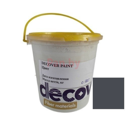 Краска фасадная водно-дисперсионная Decover Paint Gray, 0,5кг