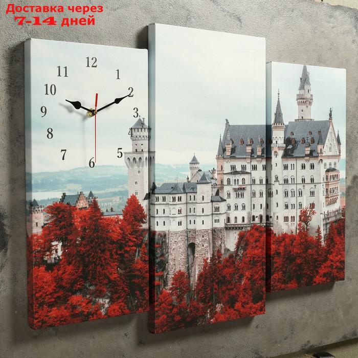 Часы настенные модульные "Белый замок", 60 × 80 см - фото 2 - id-p162858728