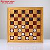 Шахматы и шашки демонстрационные магнитные 73х73х3.5 см, фото 2