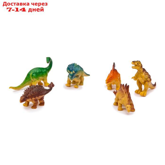 Набор игровой "Динозавр", 4 машины и фигурки - фото 4 - id-p136216272