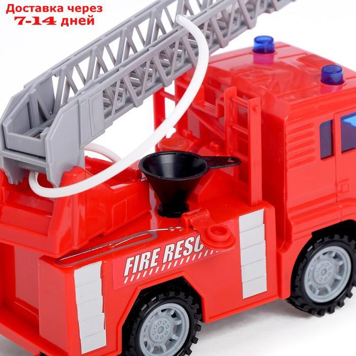 Машина инерционная "Пожарная", стреляет водой, 1:20 - фото 4 - id-p175027304
