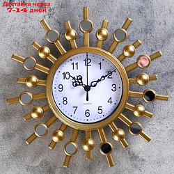 Часы настенные, серия: Интерьер, "Аврианш", 25х25 см, микс
