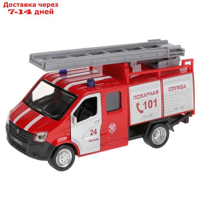 Машина металл "ГАЗель Next пожарная" 14,5 см, свет+звук, инерционная - фото 1 - id-p180647036