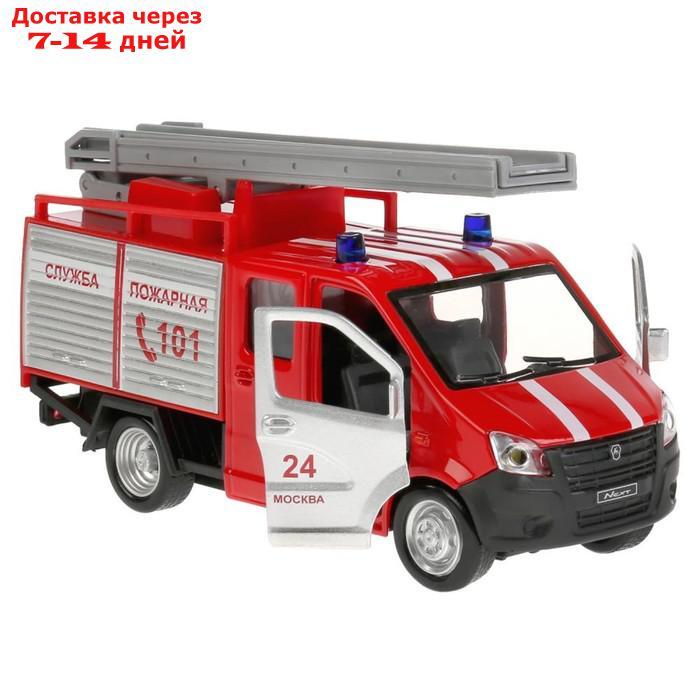 Машина металл "ГАЗель Next пожарная" 14,5 см, свет+звук, инерционная - фото 4 - id-p180647036