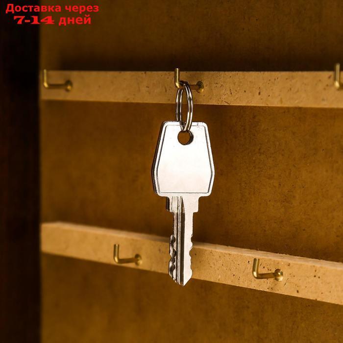 Ключница "Home" венге 26х31 см - фото 3 - id-p167945993