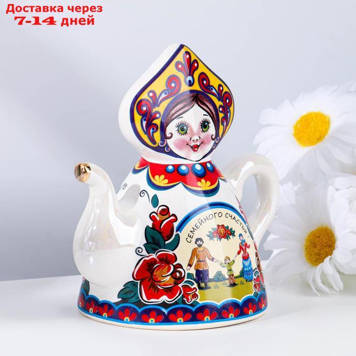 Колокольчик Кукла на чайнике, 10 см - фото 2 - id-p167086110