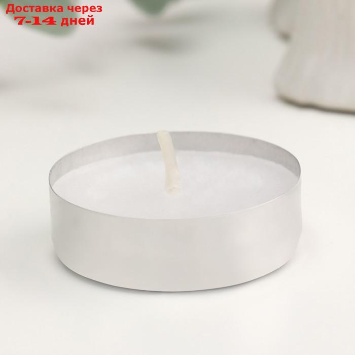 Набор чайных свечей "Классика", белый, 100 штук - фото 3 - id-p163556328