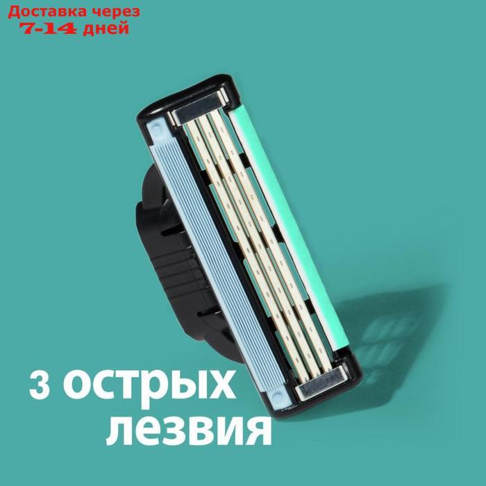 Сменные кассеты Gillette Mach3, 3 лезвия, 8 шт - фото 5 - id-p179669436