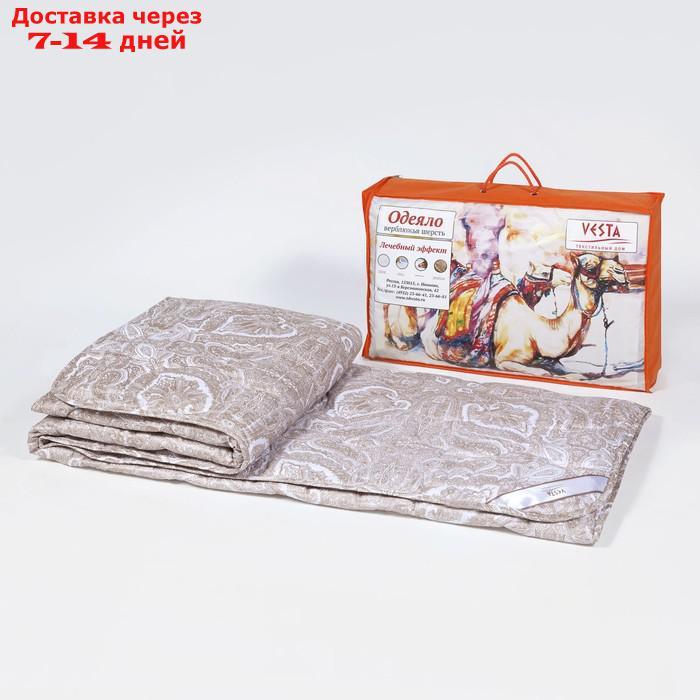 Одеяло облегченное 140х205 см, шерсть верблюда, ткань тик, п/э 100% - фото 2 - id-p137742285