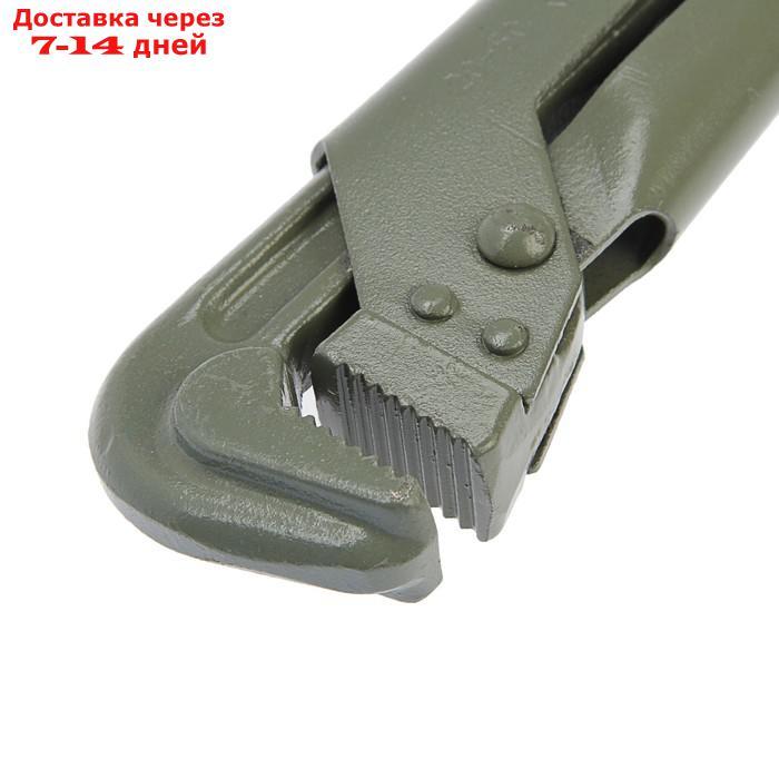 Ключ трубный "НИЗ", рычажный, №2, раскрытие губ 20-50 мм, 90°, прямые губы - фото 2 - id-p119145905
