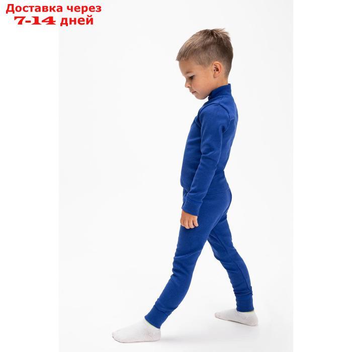 Комплект для мальчика термо (водолазка, кальсоны), цвет тёмно-синий, рост 104 см (30) - фото 4 - id-p184124949
