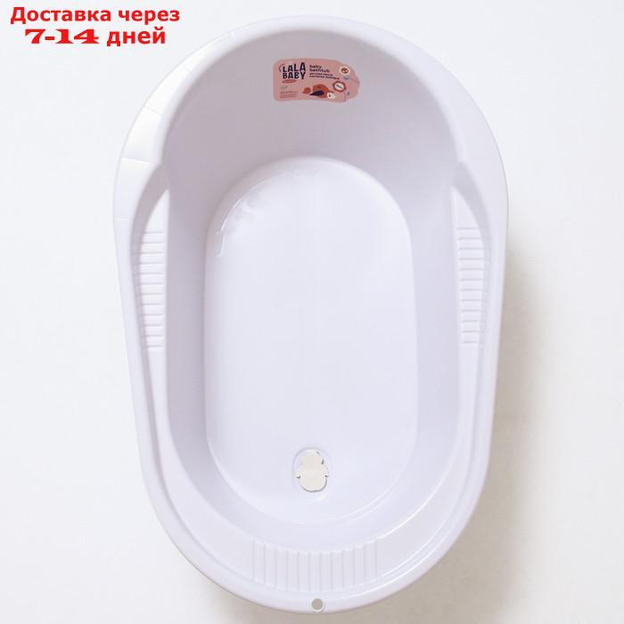 Ванночка детская COOL 82 см., со сливом, цвет серо-сиреневый - фото 4 - id-p156267429