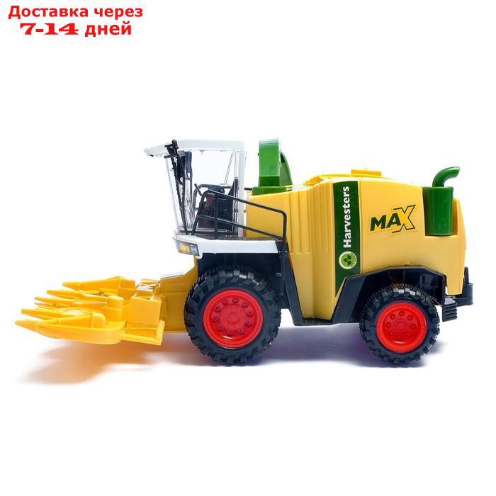 Трактор инерционный "Комбайн", цвета МИКС - фото 3 - id-p145591104