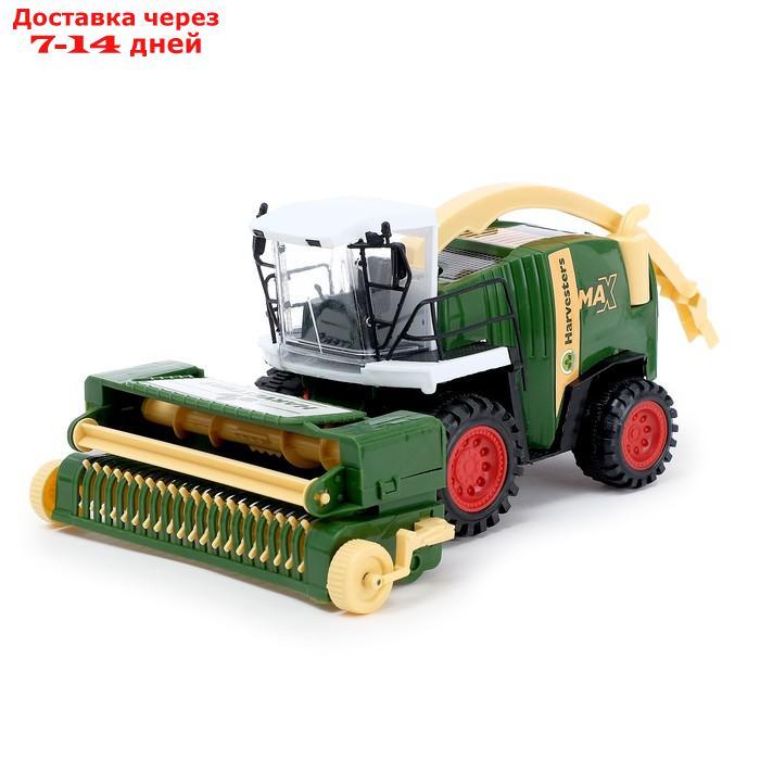 Трактор инерционный "Комбайн", цвета МИКС - фото 7 - id-p145591104