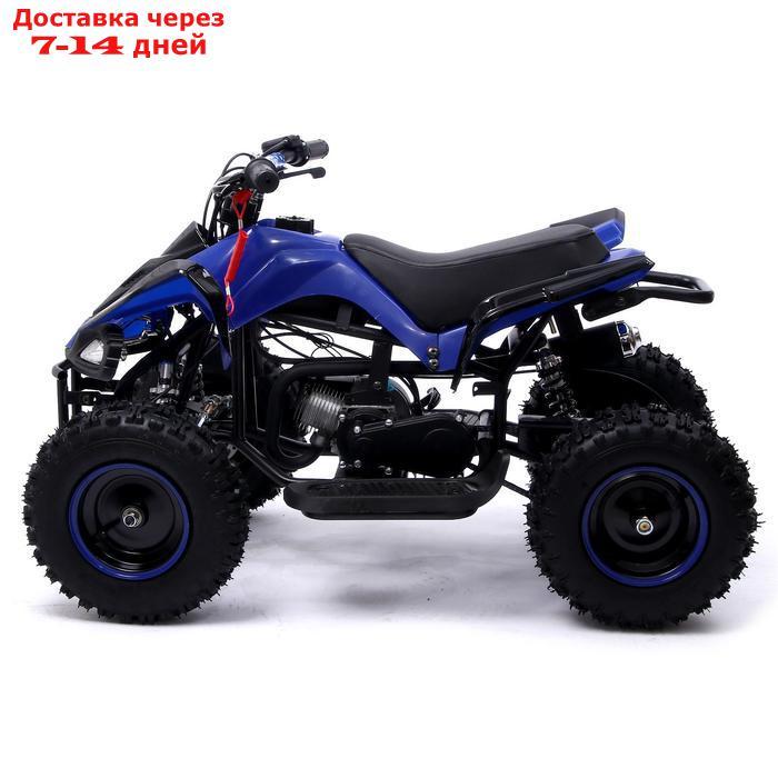 Квадроцикл бензиновый ATV R6.40 - 49cc, цвет синий - фото 2 - id-p156239077