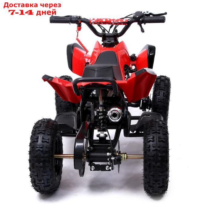 Квадроцикл бензиновый ATV R6.40 - 49cc, цвет красный - фото 5 - id-p156238998