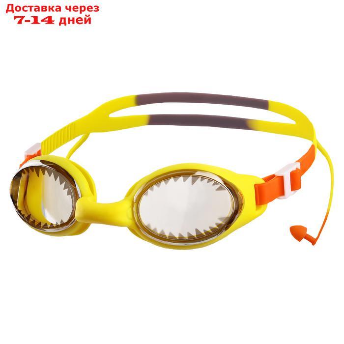 Очки для плавания + беруши, детские, цвета МИКС - фото 3 - id-p169423371