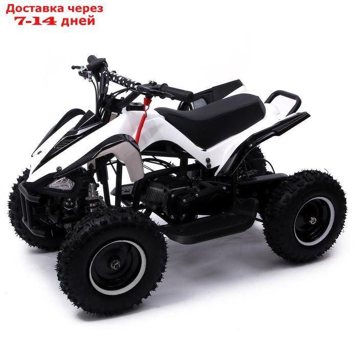 Квадроцикл бензиновый ATV R6.40 - 49cc, цвет белый - фото 1 - id-p156239005