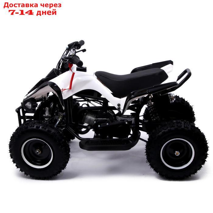 Квадроцикл бензиновый ATV R6.40 - 49cc, цвет белый - фото 2 - id-p156239005