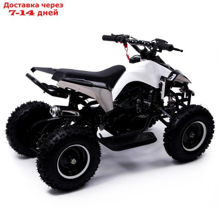 Квадроцикл бензиновый ATV R6.40 - 49cc, цвет белый - фото 3 - id-p156239005
