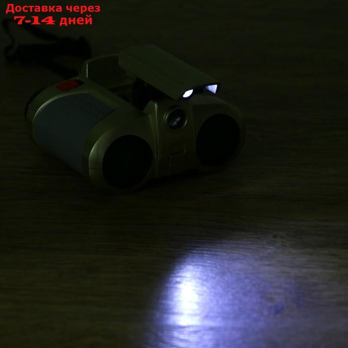Бинокль "Прикрытие" 4х30 с подсветкой, окуляр круглый, микс - фото 3 - id-p179668981