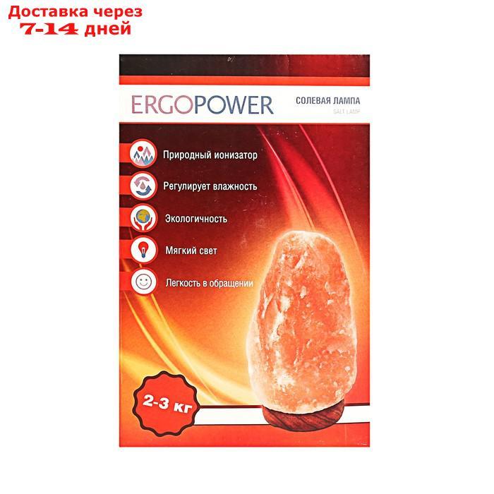 Солевая лампа Ergopower ER 501, 220 В, 15 Вт, 2-3 кг - фото 6 - id-p143005018