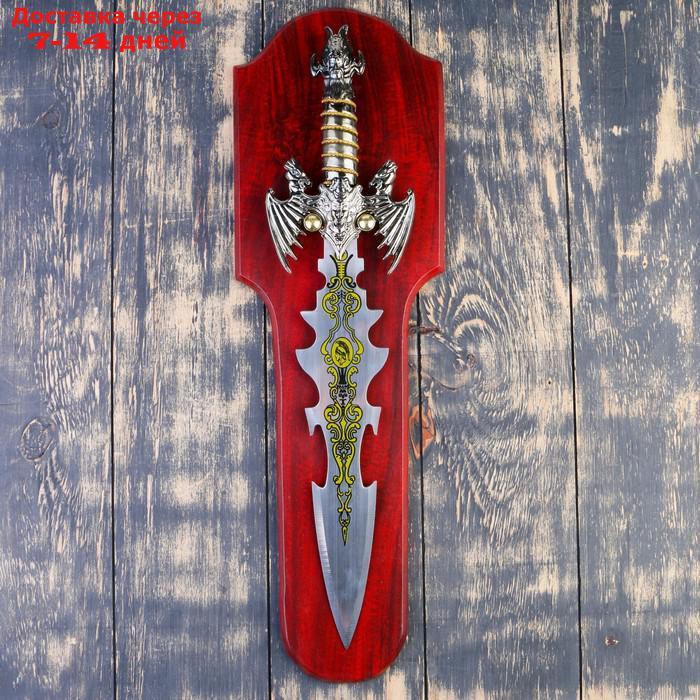 Сувенирный меч на планшете, цветное нанесение на лезвии, 52 см - фото 1 - id-p171949448