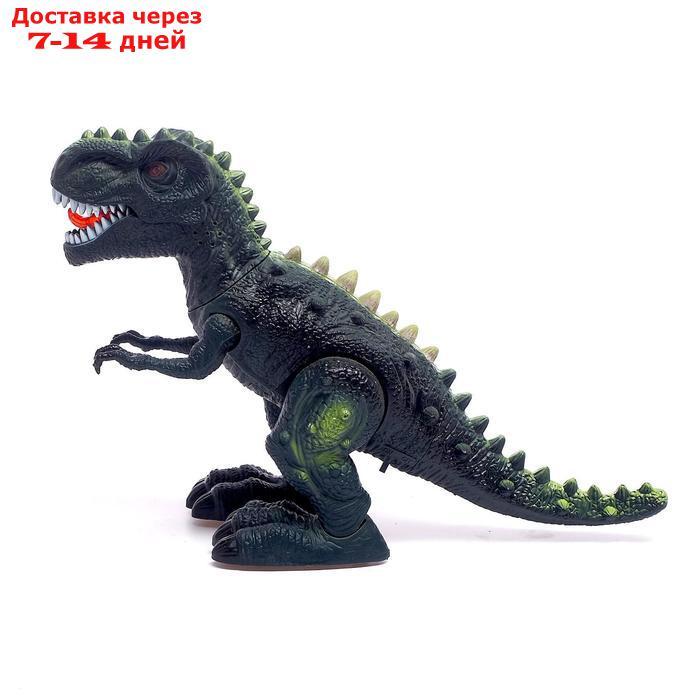 Динозавр "Тираннозавр", световые и звуковые эффекты, работает от батареек, МИКС - фото 2 - id-p156274437