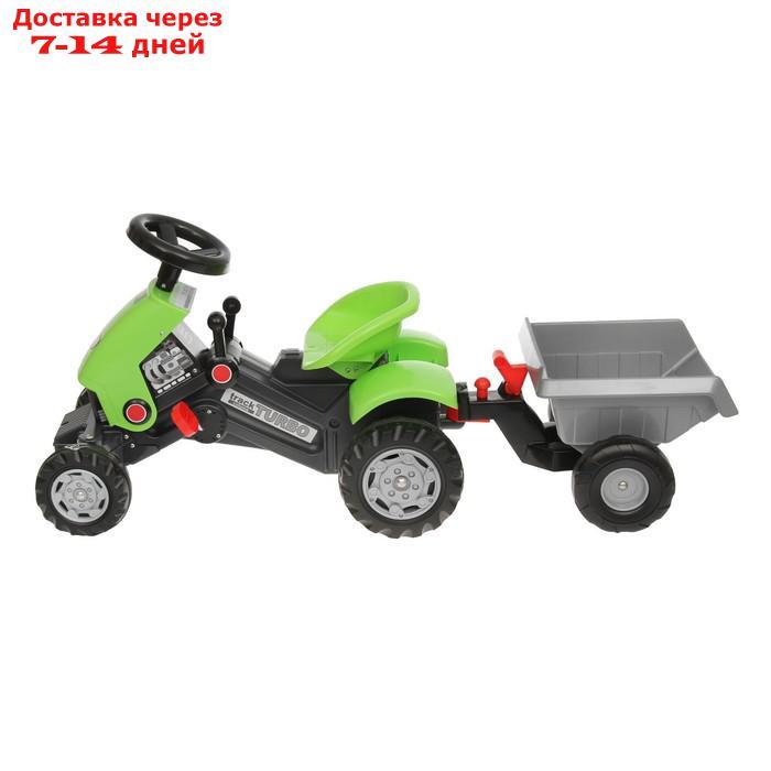 Педальная машина для детей "Turbo-2", с полуприцепом - фото 1 - id-p136155900